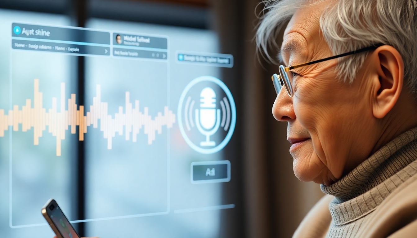 音声UI設計のイメージ - 高齢者が音声で対話するインターフェース
